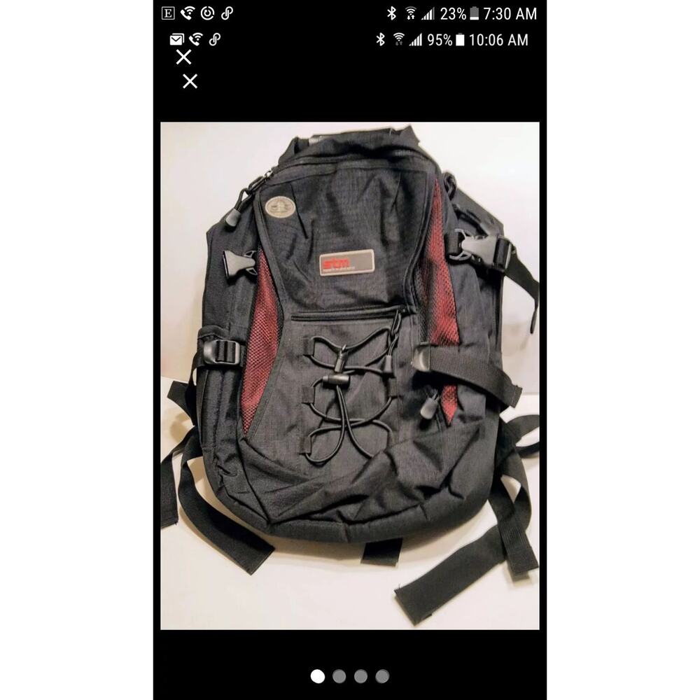 STM HAVEN COMPUTER BLACK BACKPACK PO# FL-2093 (3 EXPANDABLE